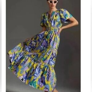 Anthropologie Somerset Maxi Dress XXSPetite